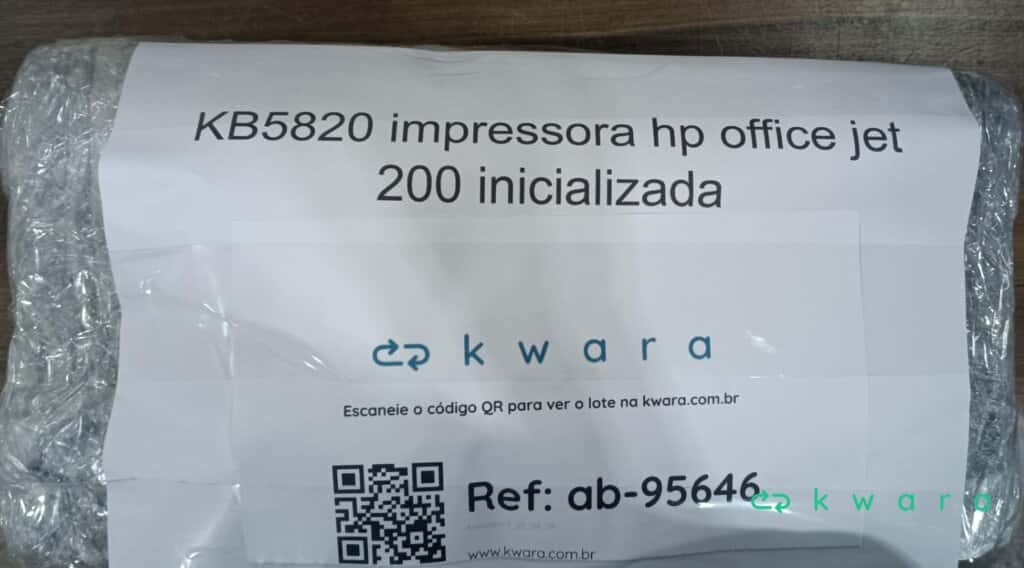 Impressora HP Jet 200 Office - Saldo B - KB5820 - foto 6