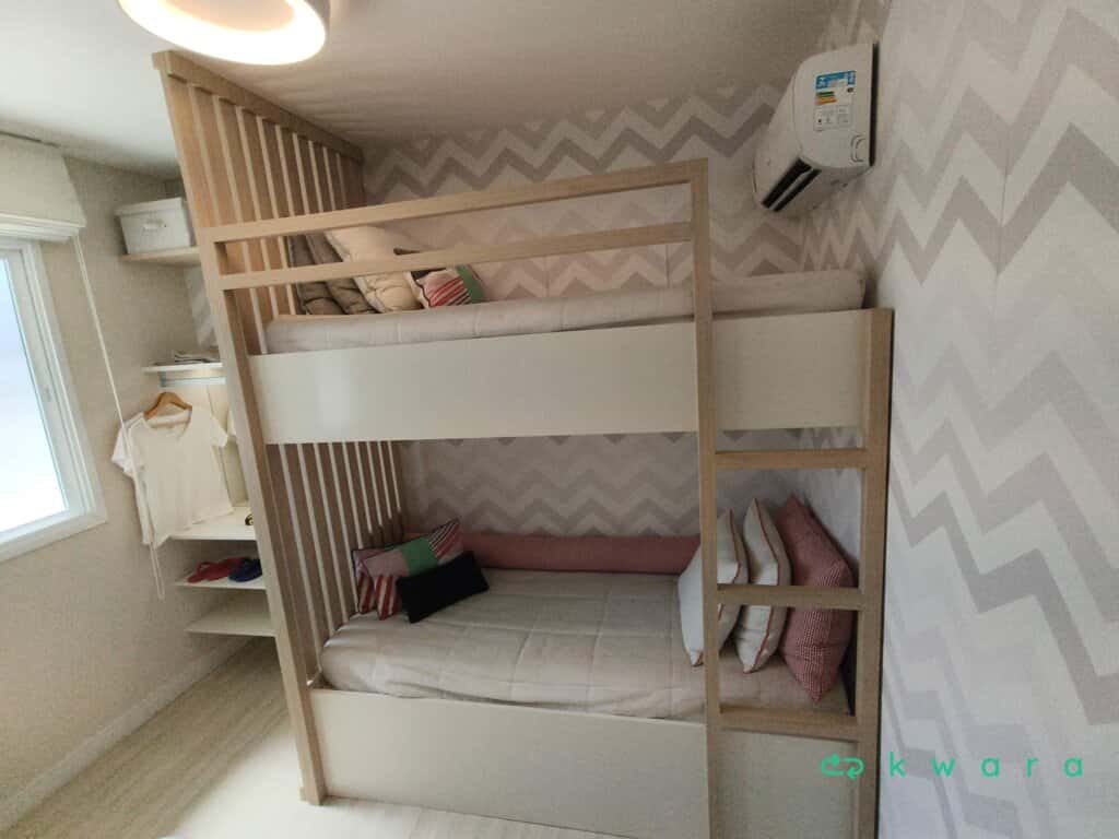Beliche com 2 colchões de solteiro (não inclui jogo de cama) - foto 2