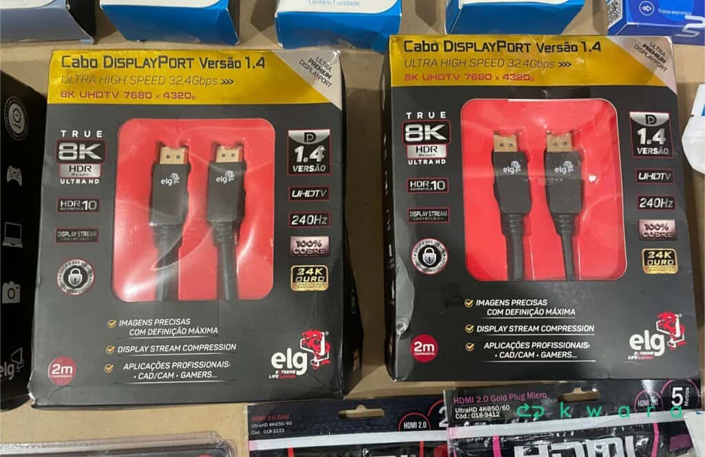 Aprox.  Aprox. 35 Cabos Hdmi Diversos  - Saldo A -  KR4406 - foto 5