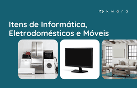 Leilão de Itens de Informática, Eletrodomésticos e Móveis - PRATA