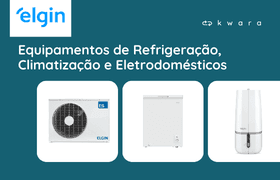 Leilão de Equipamentos de Refrigeração, Climatização e Eletrodomésticos- Elgin