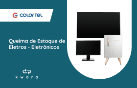 Leilão Colortel - Queima de Estoque de Eletros - Eletrônicos.