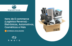 Leilão de E-Commerce (Logística Reversa) - Eletrônicos, Automotivos, Cosméticos, Vestuário, Casa e Lazer, Etc.