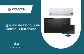 Leilão Colortel - Queima de Estoque de Eletros - Eletrônicos.