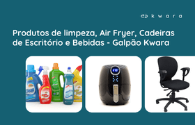 Leilão de Móveis, Eletrodomésticos, Roupas e Utensílios - Galpão Kwara