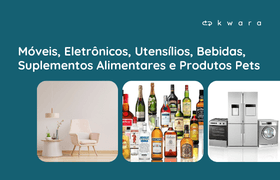 Leilão de Móveis, Eletrodomésticos, Alimentos e Bebidas - Galpão Kwara