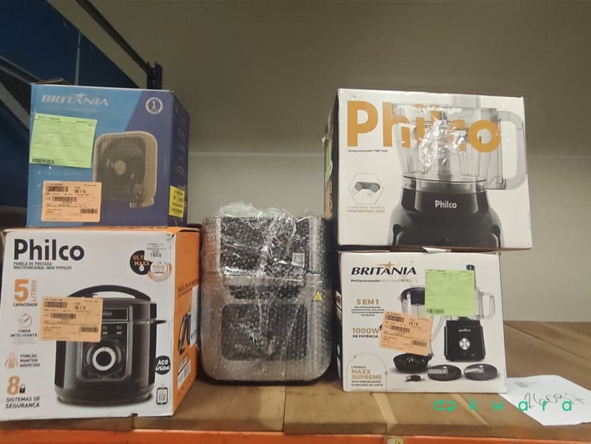5 Itens: Multiprocessadores, Fritadeira Elétrica e Panelas de Pressão Philco/Britania - foto 2