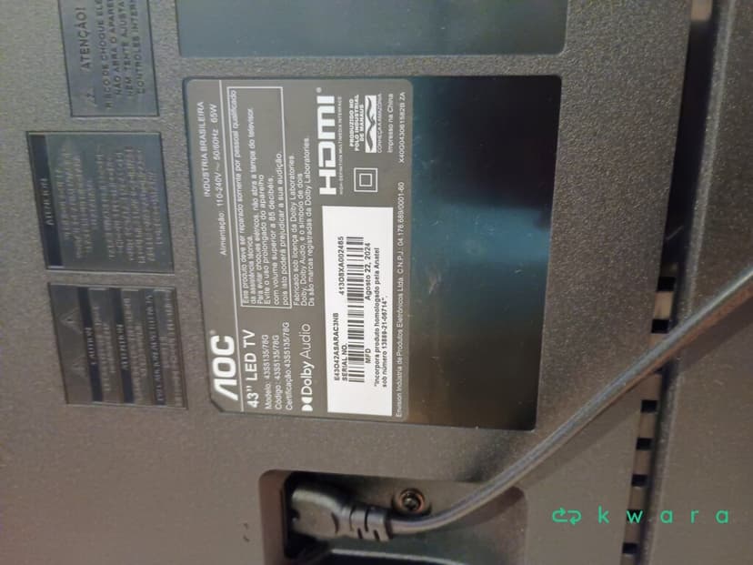 Televisor AOC 43 Pol. Mod.43S513578G - foto 2