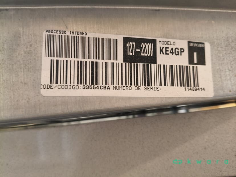 Cooktop Electrolux 4 bocas mod.KE4GP 127/220v. - foto 2