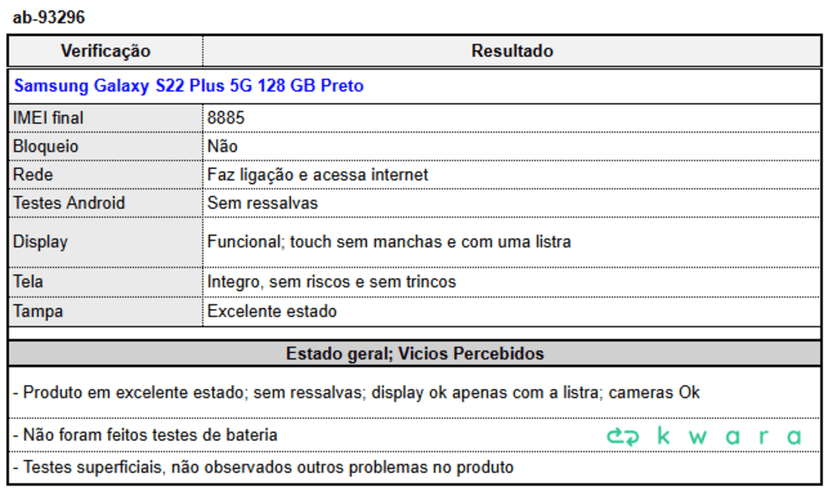 Samsung Galaxy S22 Plus 5G 128 GB Preto - foto 3