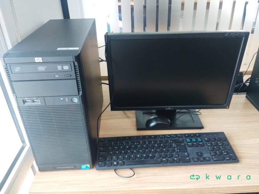 CPU HP Proliant ML110 G6, monitor Dell, teclado e mouse - foto 1