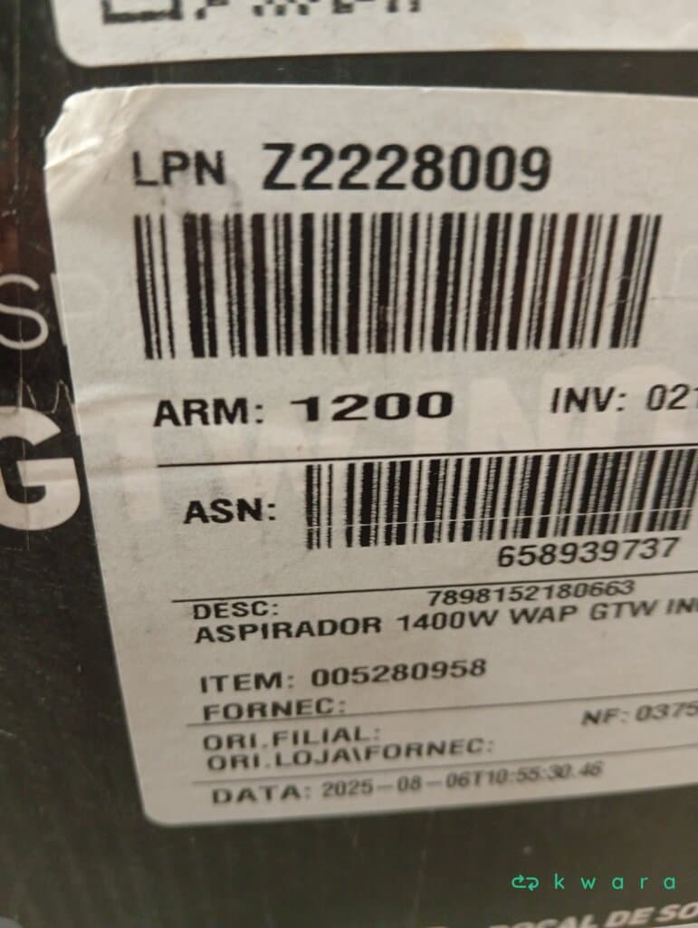 Aspirador de Pó Wap Gtw Inox 12 1400W - foto 2
