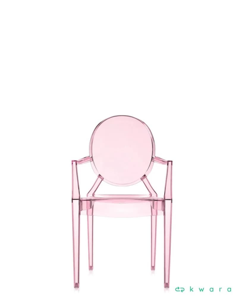 Cadeira Louis Ghost Rosa - foto 2