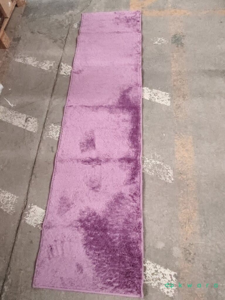 Tapete passadeira borda lilás - foto 1
