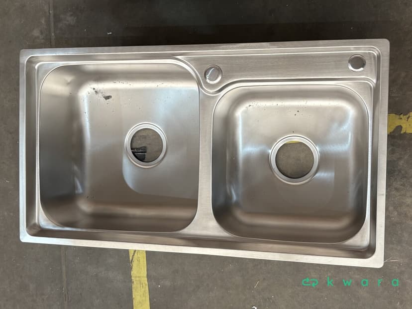 Cuba dupla aço inox 304 - foto 1
