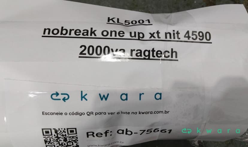 Nobreak Ragtech One Up Nit 2000Va Bivolt  - Saldo B - KL5001 - foto 6