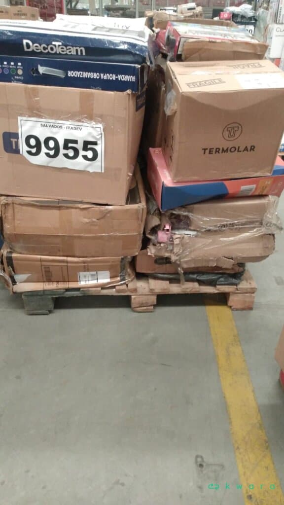 Aprox 51 Produtos: Guarda Roupa Dobrável, Panelas, Cadeira Gamer, Cadeiras de Escritório, Varal Retrátil e Outros - foto 1