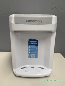 Bebedouro eletronico Polar preto e purificador de água Colormaq - foto 1