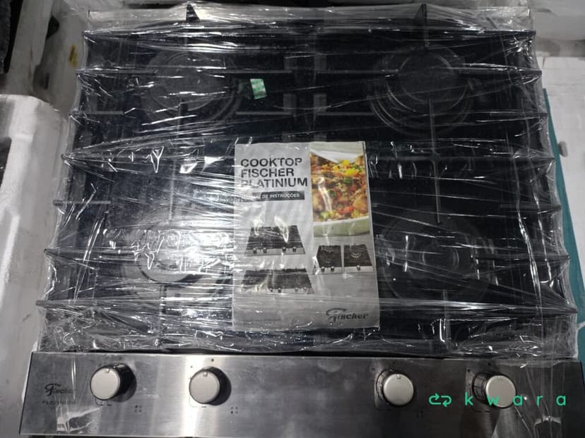 Cooktop Fisher Platinum 4Q Bivolt - saldo b - KL4307 - foto 1
