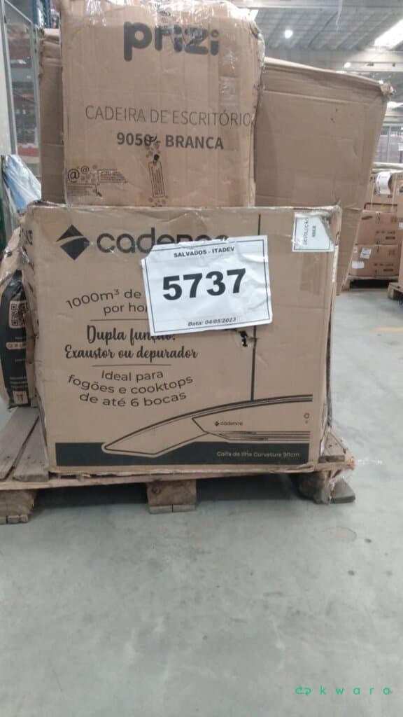 Aprox 7 Produtos: Liquidificadores, Coifa, Cadeiras de Escritório e Outros - foto 1