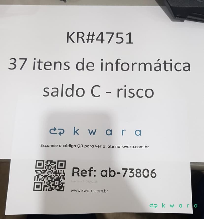 Aprox. 37 itens informática diversos - saldo c - KR4751 - foto 13