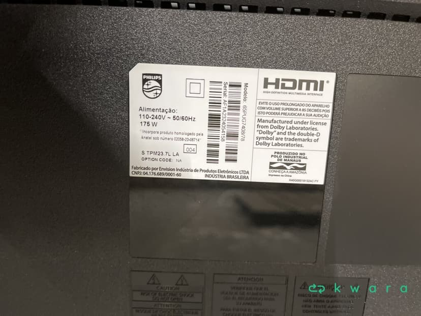 Smart TV Philips 65 polegadas 4K UHD Google TV - foto 4