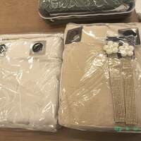 2 Cortinas e cobre leito 180 fios - foto 1