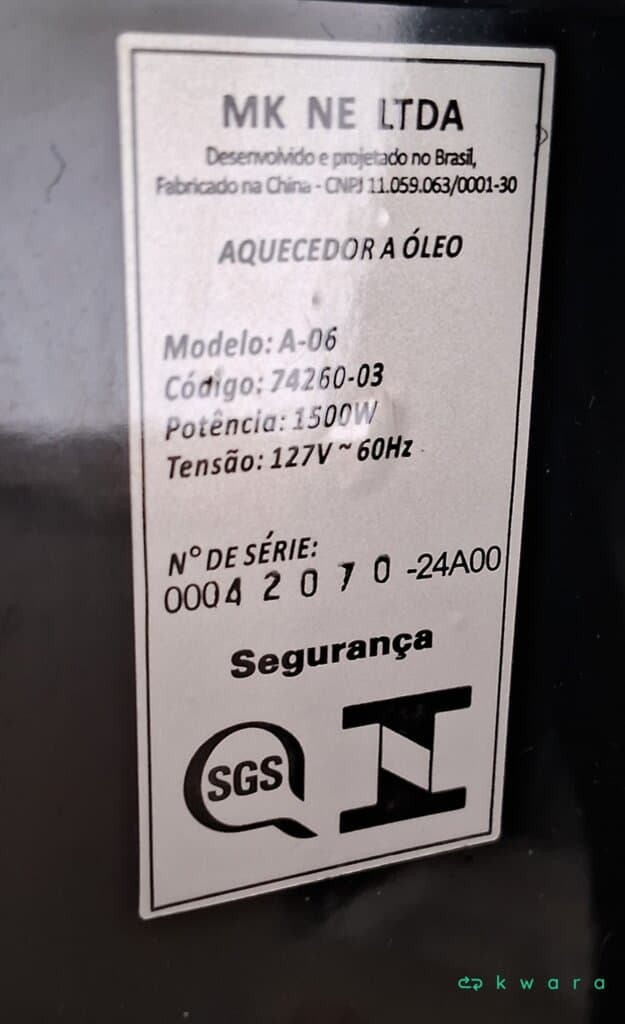6 Aquecedores a óleo 1500w - foto 2