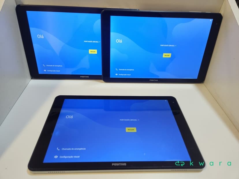 3 Tablets Positivo T1085 (Com carregador) - foto 1