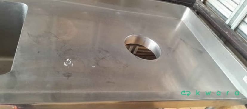 Pia em inox com 2 cubas - foto 2