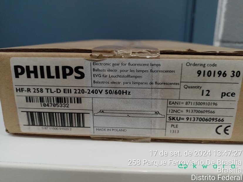 Aprox. 108 itens: Reatores para Lâmpadas, marca Philips - foto 1