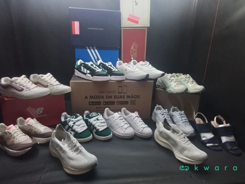 Aprox. 112 Itens - Como: Tênis New Balance, Asics, Adidas, entre outros - AVA VEN CAL 106 - foto 1