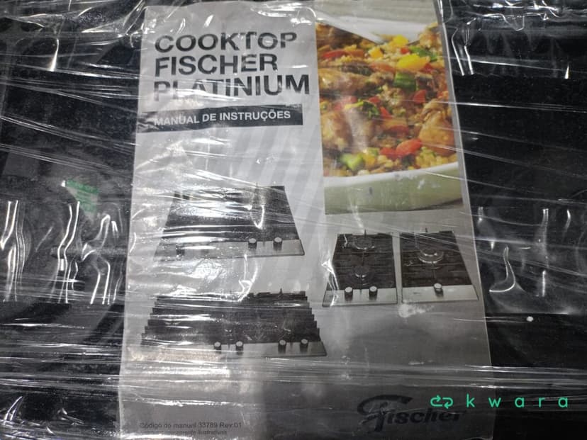 Cooktop Fisher Platinum 4Q Bivolt - saldo b - KL4307 - foto 3