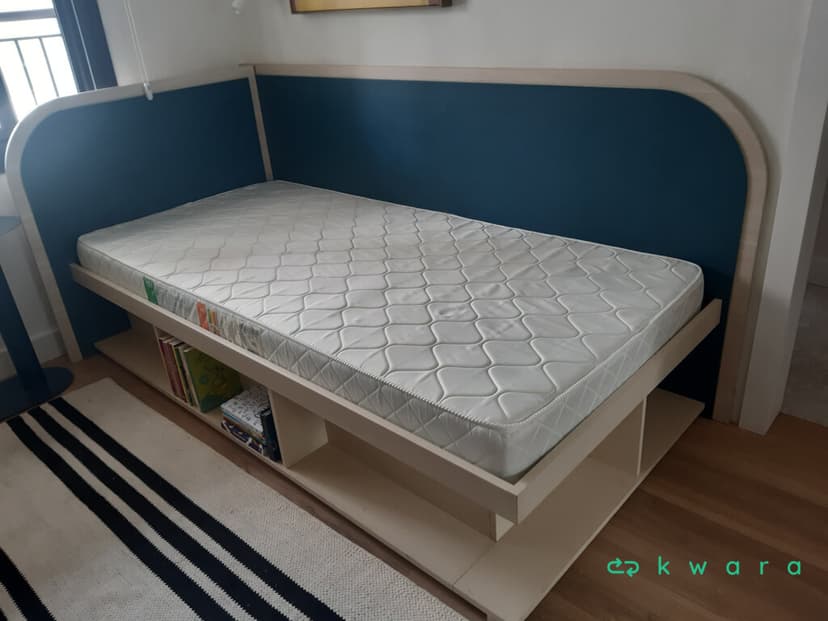 Base de cama Solteiro e Colchão Solteiro - foto 1