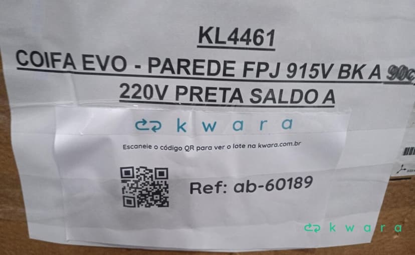 Coifa Evo - Parede Fpj 915V 90Cm 220V  - Saldo B - KL4461 - foto 4