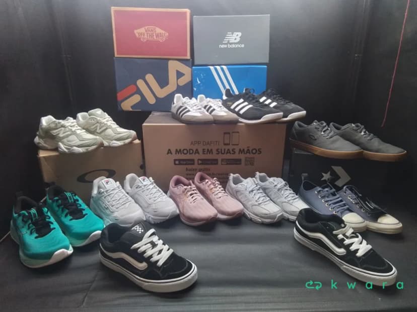Aprox. 103 Itens - Como: Tênis New Balance, Luiza Barcelos, Adidas Originals, entre outros - AVA VEN CAL 105 - foto 1