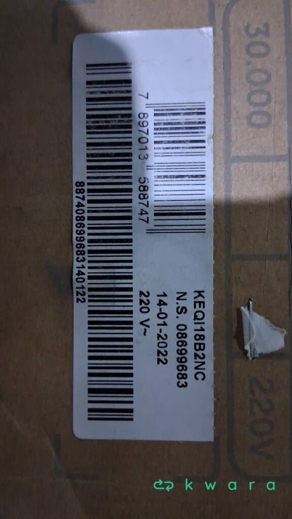 Condicionador de ar tipo Cassete (unidade interna) - 18.000Btu/h - foto 3