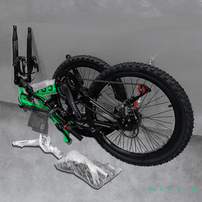 Bicicleta Gps Aro 20 Dupla Suspensão 21 Marchas Colli Corpreto Fosco Laranja Neon - foto 2
