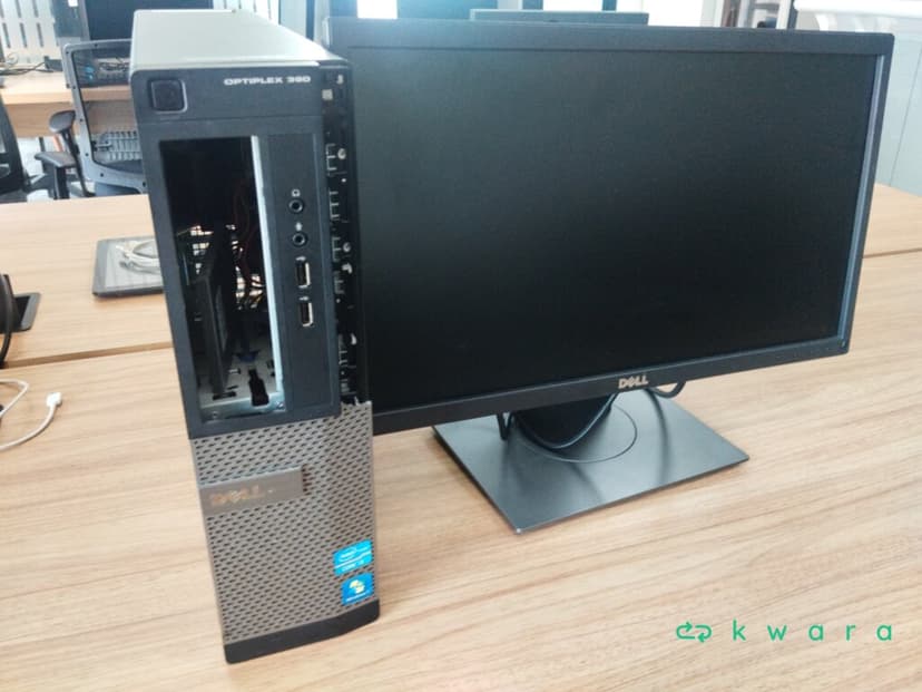 CPU Optiplex 390 e monitor Dell - foto 2
