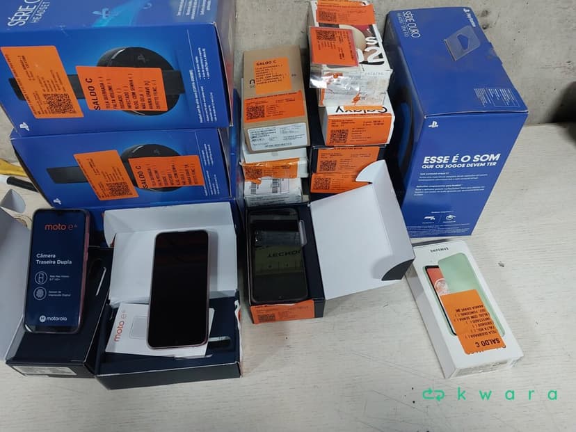 Aprox. 19 itens: Smartphones Apple, Samsung, Motorola e Headsets Gamer - foto 3