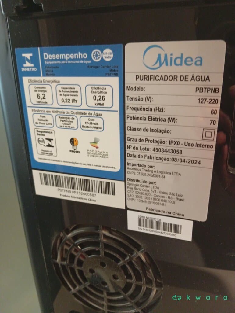 Purificador de água Midea - foto 3