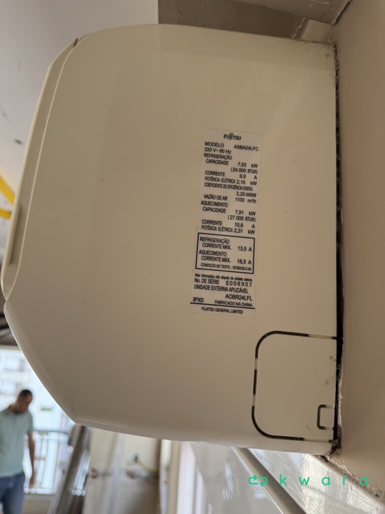 Ar condicionado 24.000BTU/h (sem controle) - foto 2