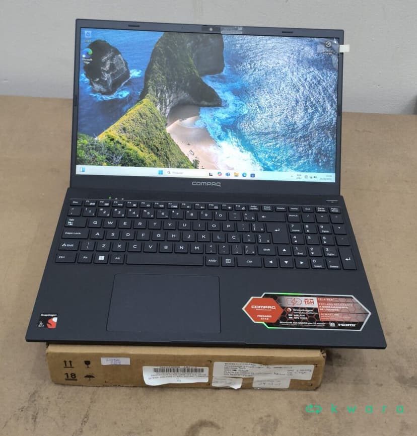 NOTEBOOK COMPAQ PRESARIO 5112 4GB 128SSD SNAPDRAGON 7C GEN 2 - foto 1