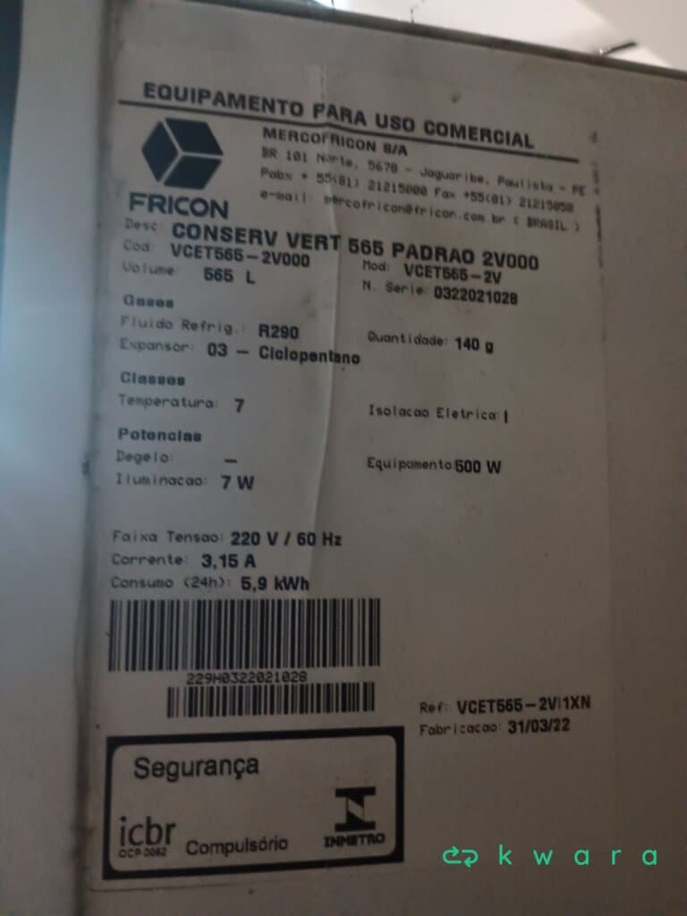 Refrigerador 3 em 1 (Refrigerador, Freezer, Gelo) 220V - foto 2