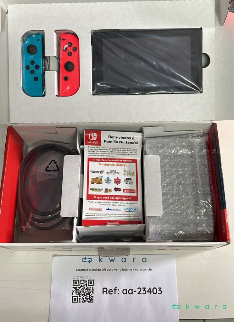 Console Nintendo Switch 32GB Neon Blue Red - foto 1