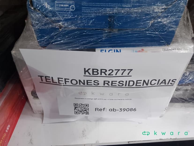 6 Telefones residenciais Elgin  - KBR2777 - Saldo B - foto 2
