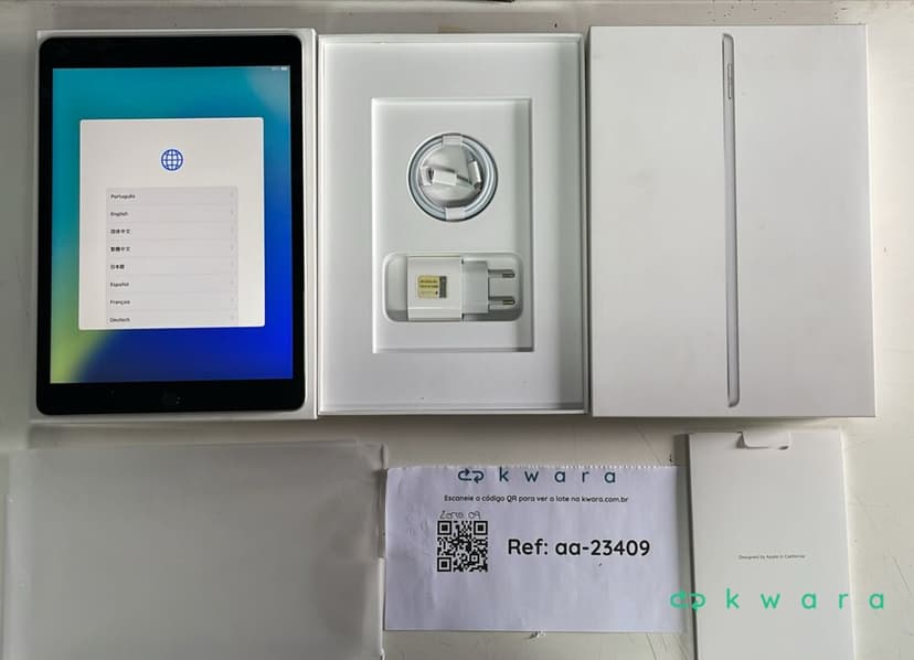 Ipad (9ª Geração ) Wi-Fi 64gb Mk2k3bz/A Ipad Wi-Fi 64 GB Space Gray  Modela2602 - foto 1