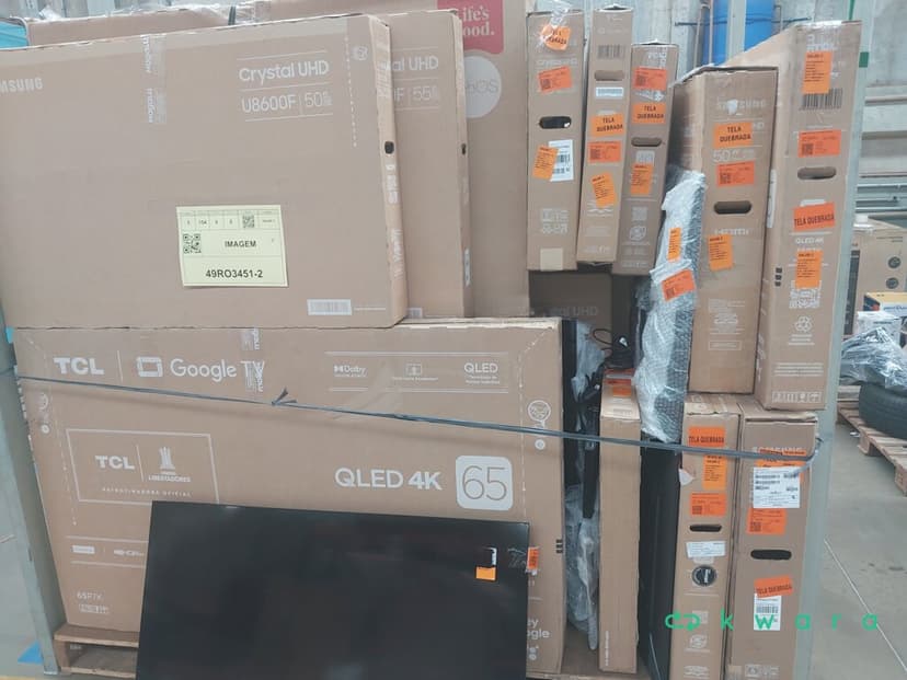 Aprox. 30 itens: Smart TVs 32"", 40"", 50"", 55"", 65"" e 75"" (Samsung, TCL e Semp) - foto 3