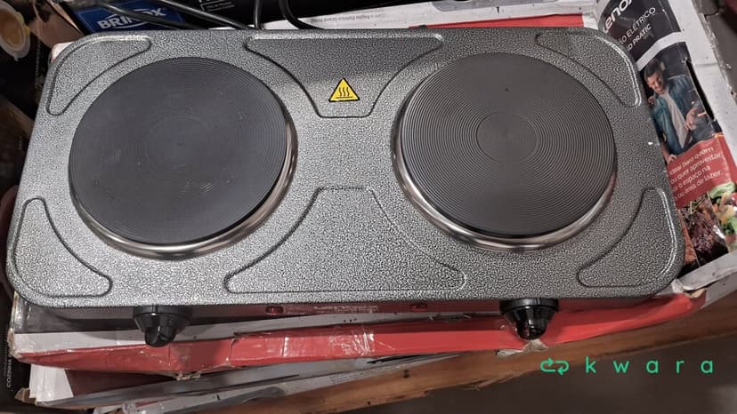 2 Cafeteiras 127V Black&decker, 3 panelas de pressão diversas, 4 pipoqueiras brinox, 3 chaleiras elétricas 127V Lenoxxn e Electrolux e 3 fogões elétricos 127V - foto 4