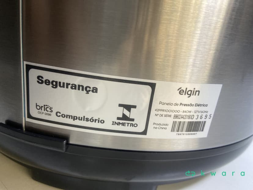 Panela de Pressão Elétrica Digital Elgin Multi Cook 4L - foto 3